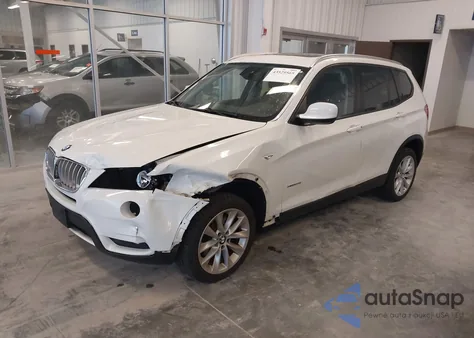 2013 BMW X3 xDrive28I from USA, damaged, VIN 5UXWX9C5XD0A15131